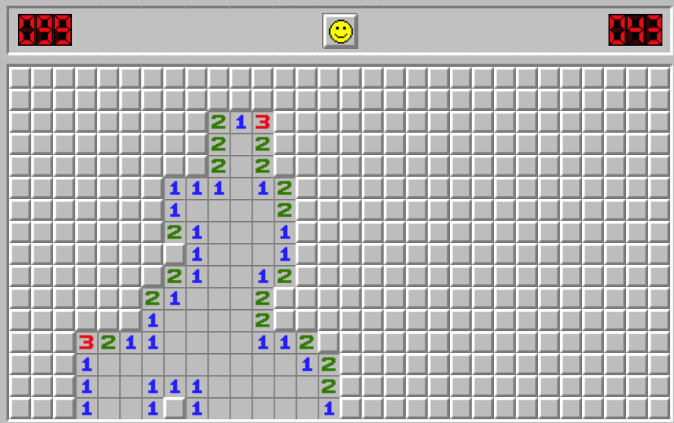 Minesweeper game